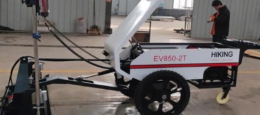 laser screed machine