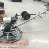 how to use a power trowel