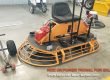 how to use ride on power trowel